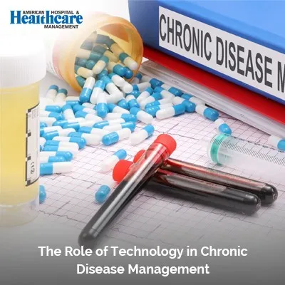 Technology supports chronic disease management by enabling health monitoring and virtual healthcare consultations