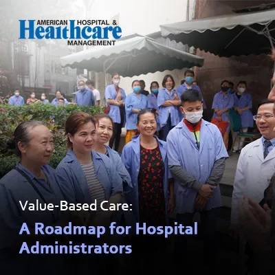 a group of people standing around each other visual guide to navigate the complexities of managing healthcare facilities efficiently.