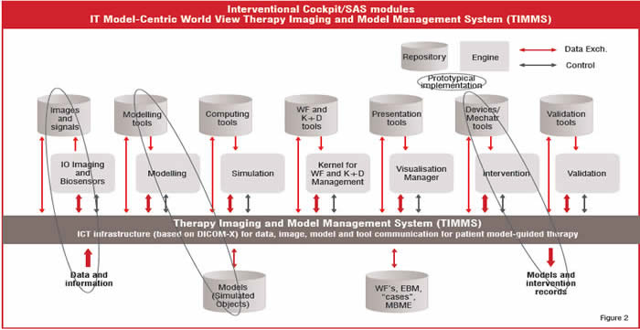 Interventional Cockpit/SAS Modules, IT Model-Cnetric World View Therapy Imaging and Model Management System(TIMMS)